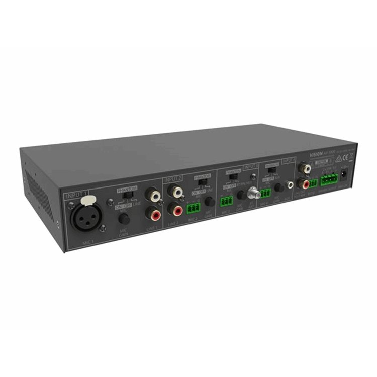 VISION 2x50w Mixer Amplifier - 4 inputs VISION 2x50w Mixer Amplifier - 4 inputs