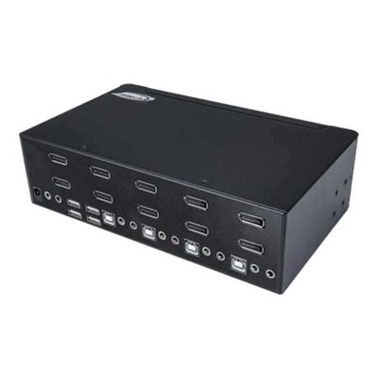 KVM Switch 4 port Dual DisplayPort 4K60