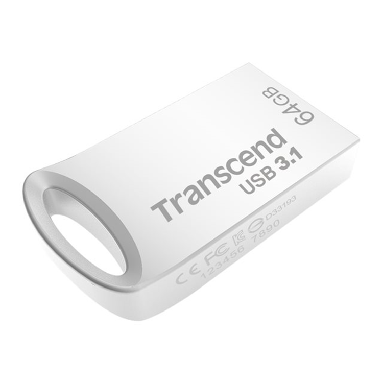 64GB JetFlash 710  Silver Plating