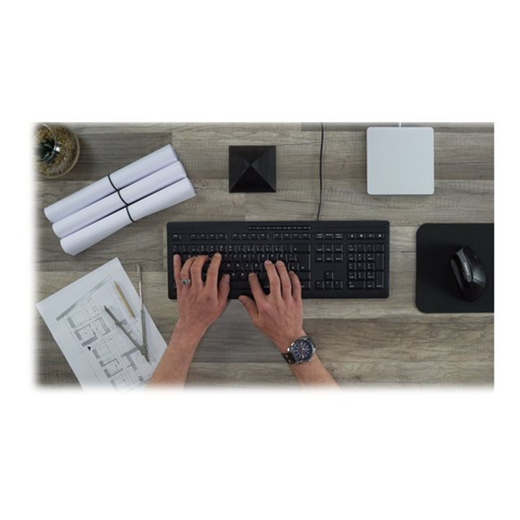 CHERRY STREAM KEYBOARD black (EU) CHERRY STREAM KEYBOARD black (EU)