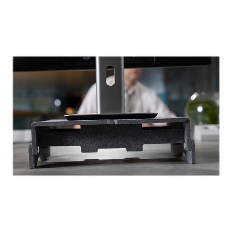 Q-riser 110 Circular Monitor Stand grey Q-riser 110 Circular Monitor Stand grey