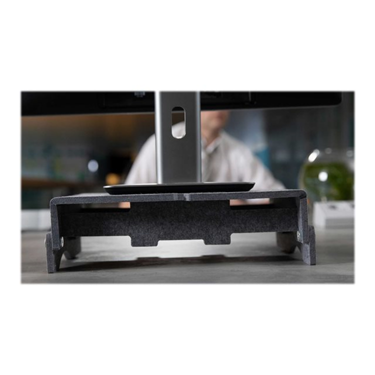 Q-riser 110 Circular Monitor Stand grey Q-riser 110 Circular Monitor Stand grey