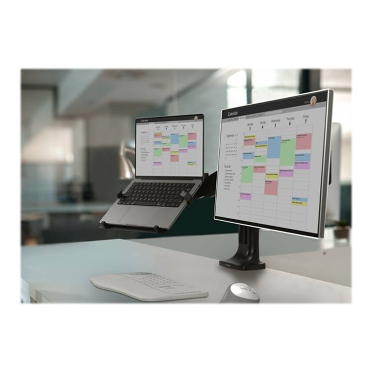 Universal Laptop Holder for Monitor Arms Universal Laptop Holder for Monitor Arms