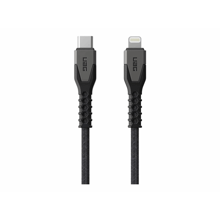 UAG Rgd Kvlr USBC-Ltng Cbl 5ft Black UAG Rgd Kvlr USBC-Ltng Cbl 5ft Black