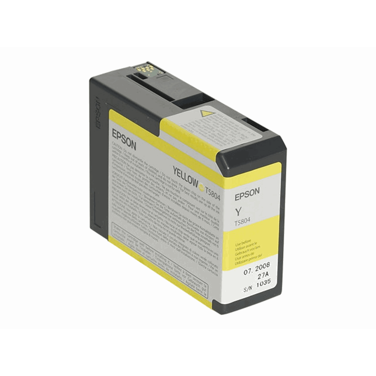 INK CARTRIDGE T580400 YELLOW 80ML INK CARTRIDGE T580400 YELLOW 80ML