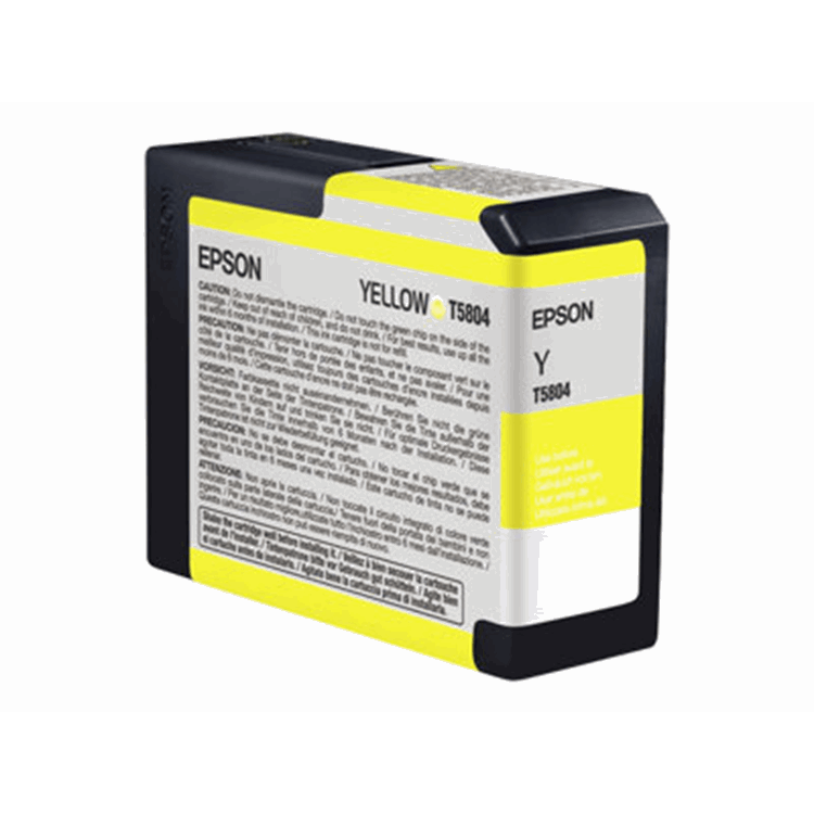 INK CARTRIDGE T580400 YELLOW 80ML