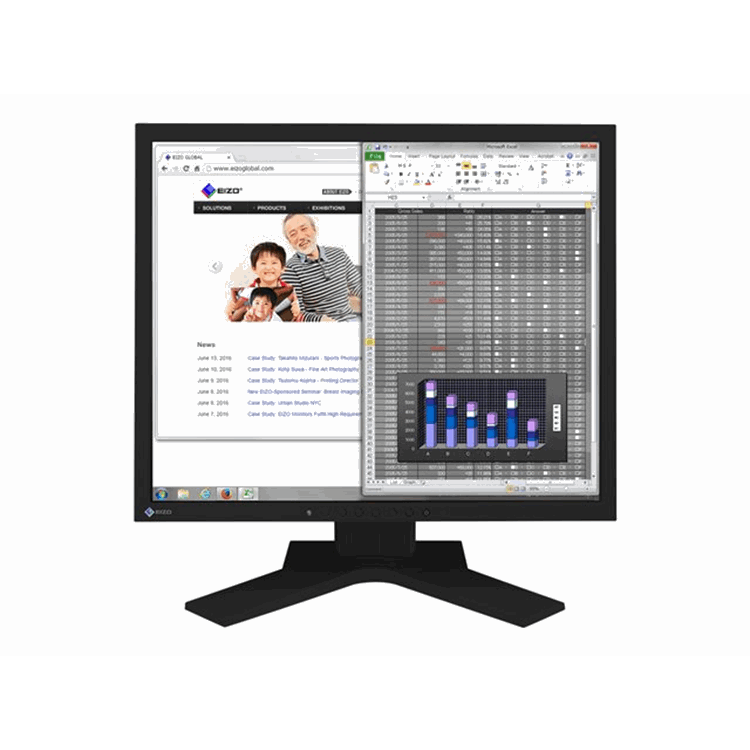 Flexscan/19 Inch/1280 x 1024/Black/IPS/14ms/ 250cd/m2/1000:1/LED Backlight Flexscan/19 Inch/1280 x 1024/Black/IPS/14ms/ 250cd/m2/1000:1/LED Backlight