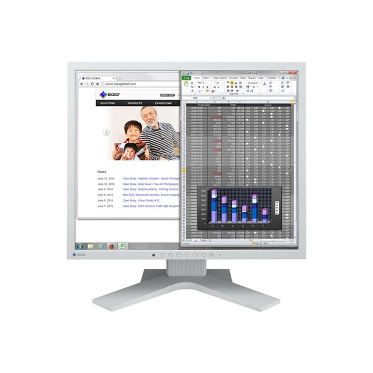 Flexscan/19 Inch/1280 x 1024/Grey/IPS/ 14ms/ 250cd/m2/1000:1/LED Backlight Flexscan/19 Inch/1280 x 1024/Grey/IPS/ 14ms/ 250cd/m2/1000:1/LED Backlight