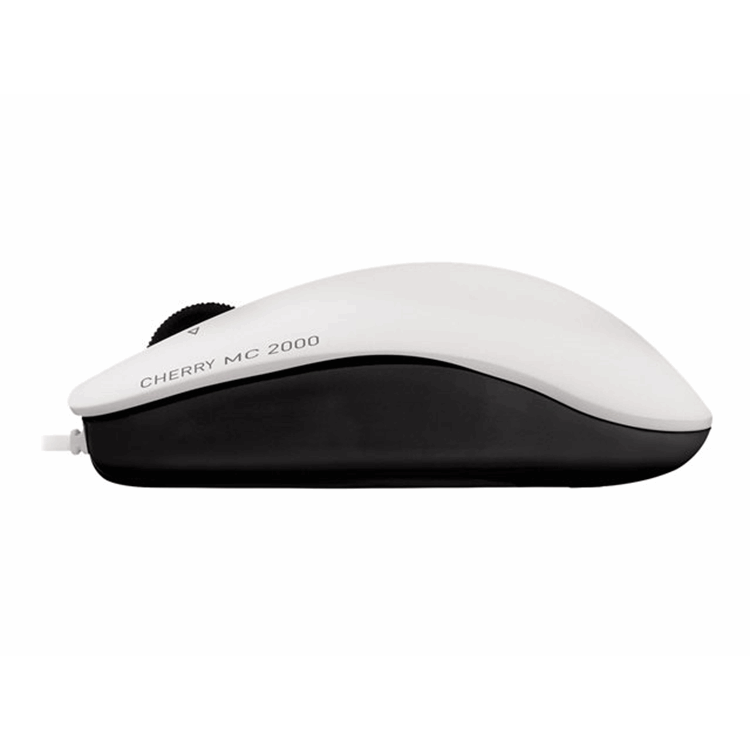 MC 1000 corded mouse grey USB. 3 buttons/scroll wheel/symmetrical design/high resolution optical sen