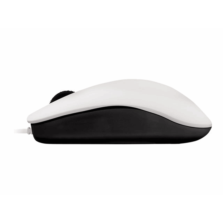 MC 1000 corded mouse grey USB. 3 buttons/scroll wheel/symmetrical design/high resolution optical sen