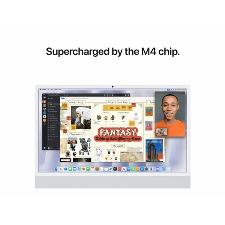 APPLE IMAC 24 SLV/8C/8C/16GB/256GB-NLD