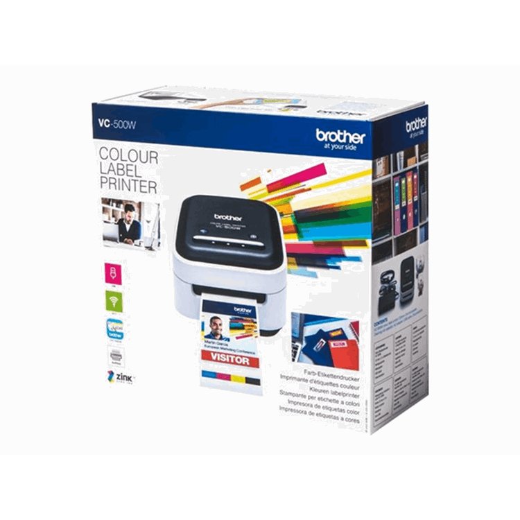 BROTHER VC-500W Color Label Printer BROTHER VC-500W Color Label Printer