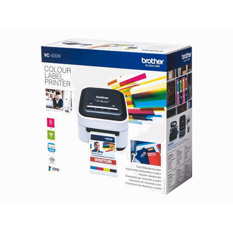 BROTHER VC-500W Color Label Printer
