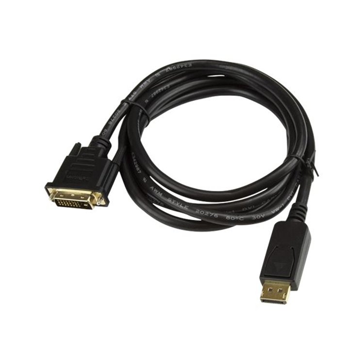 6 FT DISPLAYPORT TO DVI CABLE M/M 6 FT DISPLAYPORT TO DVI CABLE M/M