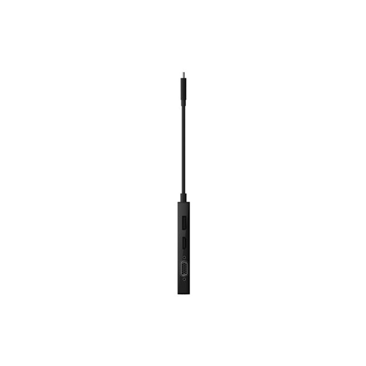 USB-C to VGA+Charge Adapter BLK 60W