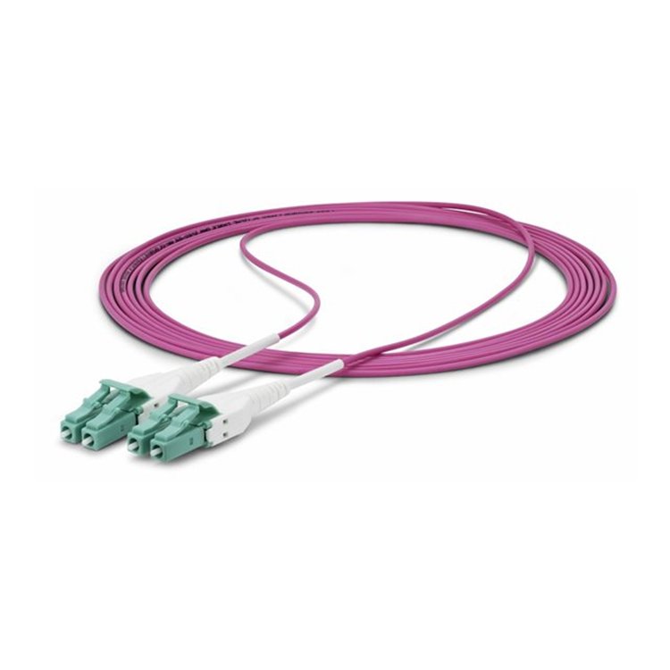 50m LC/UPC OM4 Fiber Cable OFNR Riser 50m LC/UPC OM4 Fiber Cable OFNR Riser