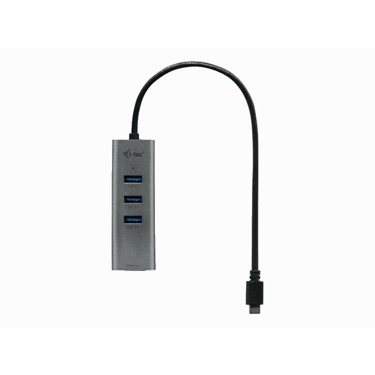 i-tec USB-C Metal HUB 3 + GLAN i-tec USB-C Metal HUB 3 + GLAN
