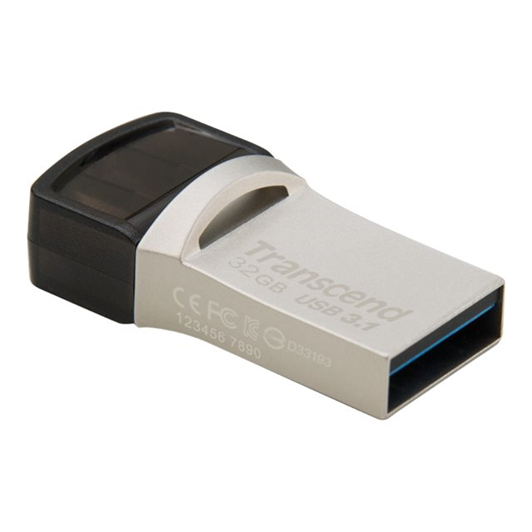 JetFlash 890 32GB OTG USB type-C and USB 3.1 Silver JetFlash 890 32GB OTG USB type-C and USB 3.1 Silver