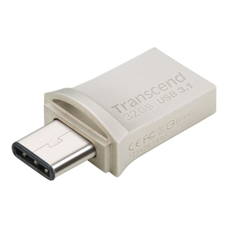 JetFlash 890 32GB OTG USB type-C and USB 3.1 Silver JetFlash 890 32GB OTG USB type-C and USB 3.1 Silver