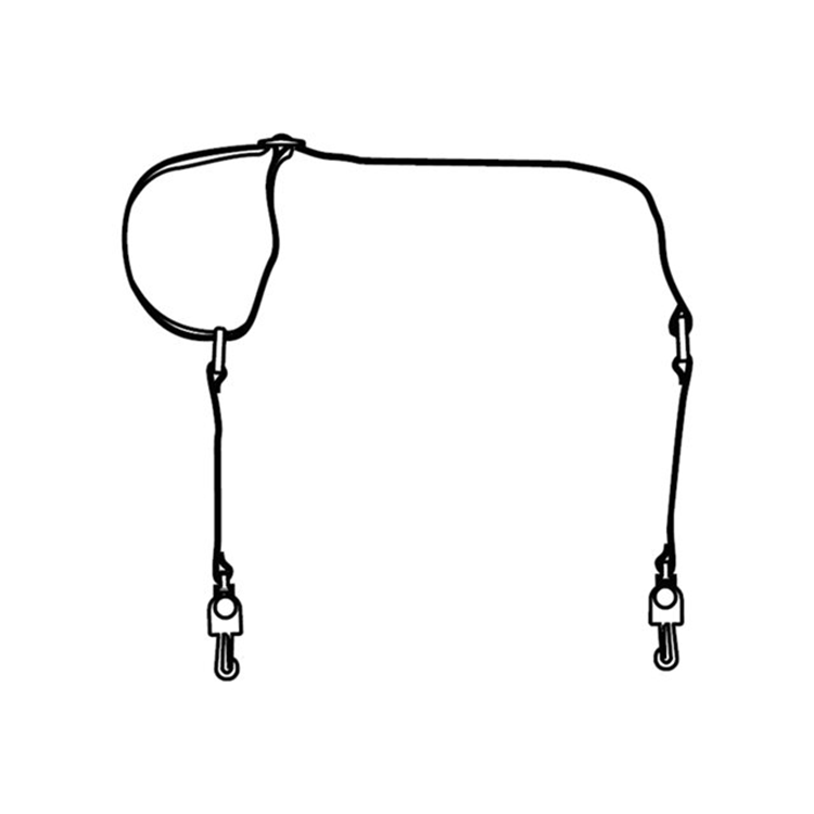 RUG SHOULDR STRAP W/METAL CLIP 1.4M