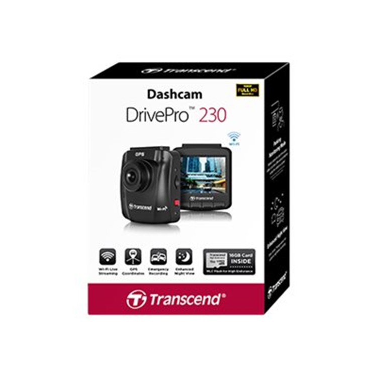TRANSCEND 32GB Dashcam DrivePro 230 TRANSCEND 32GB Dashcam DrivePro 230