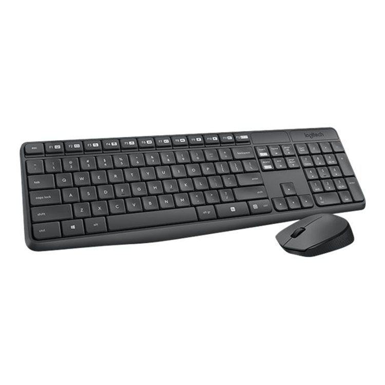 MK235 Wireless Keyboard and Mouse Combo-GREY-US INT''L-2.4GHZ-INTNL-(GREY KEYS GREY BTM) MK235 Wireless Keyboard and Mouse Combo-GREY-US INT''L-2.4GHZ-INTNL-(GREY KEYS GREY BTM)
