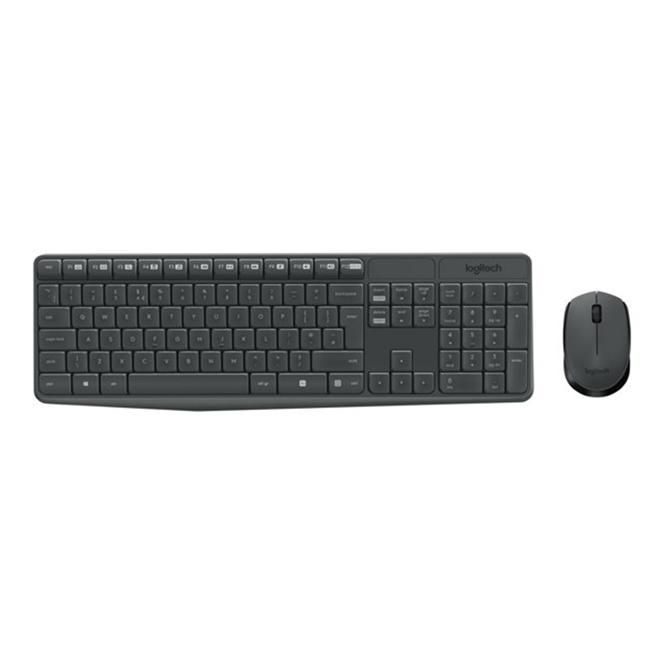 MK235 Wireless Keyboard and Mouse Combo-GREY-US INT''L-2.4GHZ-INTNL-(GREY KEYS GREY BTM) MK235 Wireless Keyboard and Mouse Combo-GREY-US INT''L-2.4GHZ-INTNL-(GREY KEYS GREY BTM)