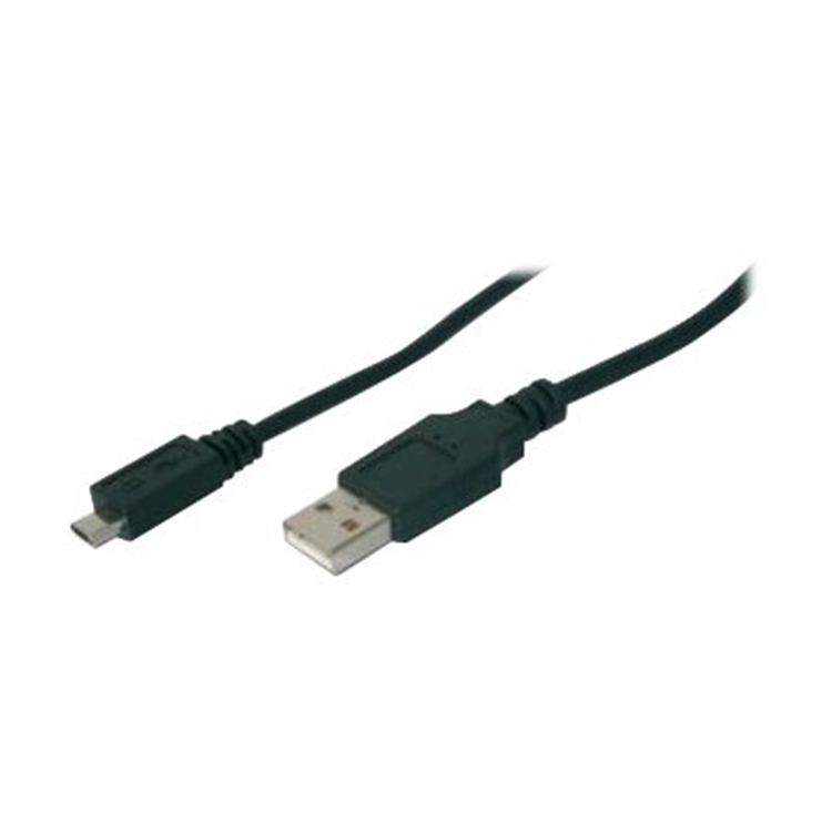 USB 2.0 conn.cab A-micro B 3.0m