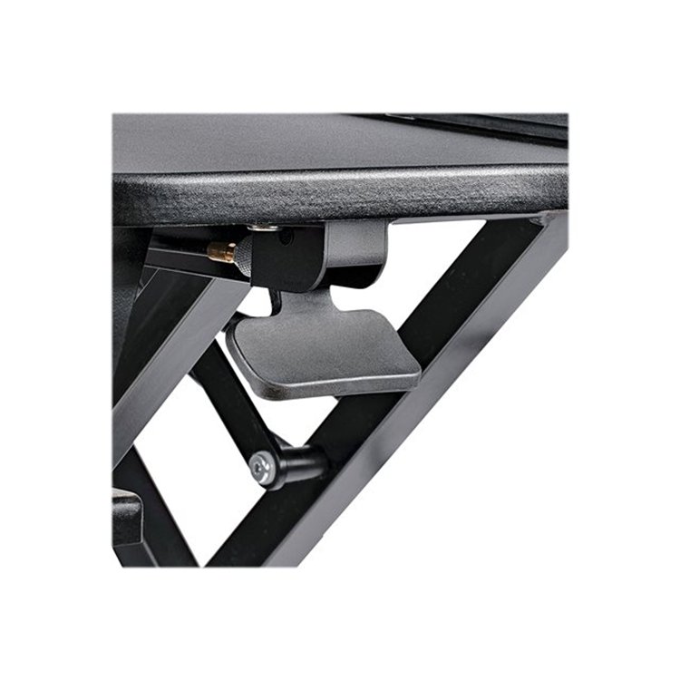 Corner Sit Stand Desk Converter 35x21in Corner Sit Stand Desk Converter 35x21in
