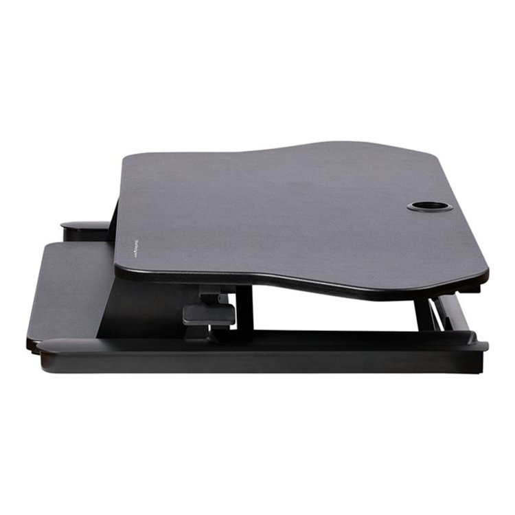 Corner Sit Stand Desk Converter 35x21in Corner Sit Stand Desk Converter 35x21in