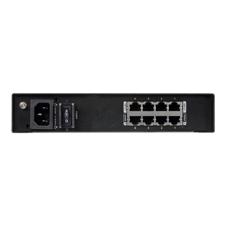 4-Port PoH / PoE Power Injector 4-Port PoH / PoE Power Injector