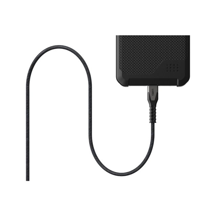 UAG Rgd Kvlr USBC-USBC Cbl 5ft Black