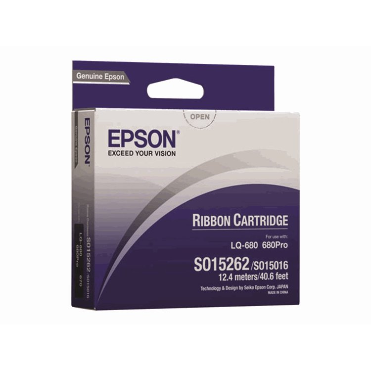 RIBBON EPSON S015262 LQ-670 BL RIBBON EPSON S015262 LQ-670 BL