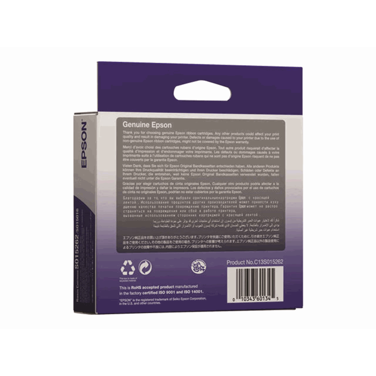 RIBBON EPSON S015262 LQ-670 BL RIBBON EPSON S015262 LQ-670 BL