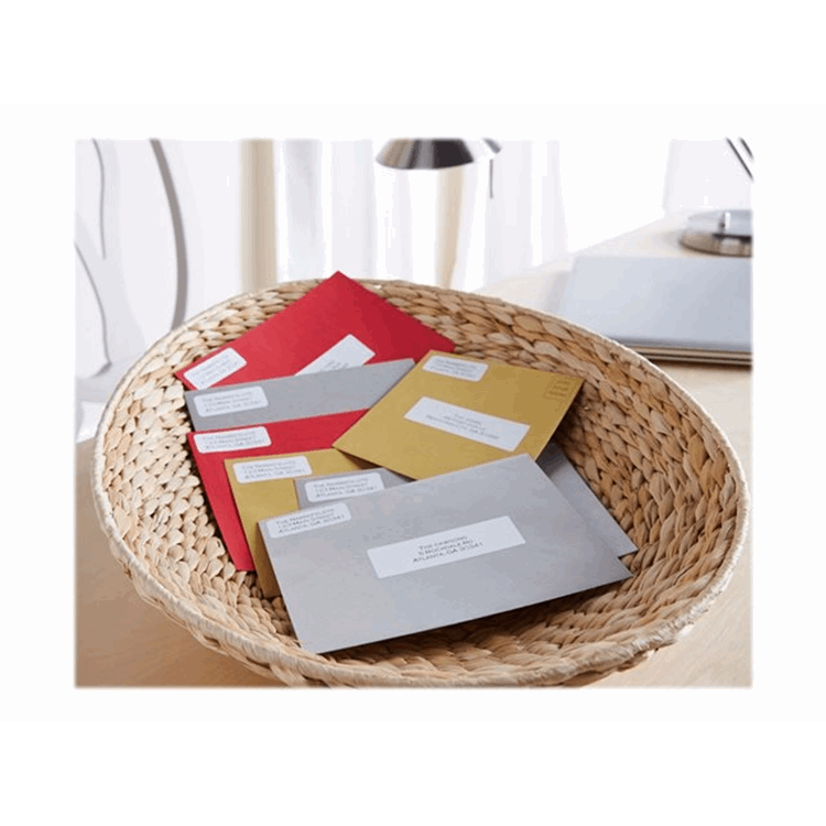 LW GROTE ADRESETIKET WIT 36*89MM (24X260) LW GROTE ADRESETIKET WIT 36*89MM (24X260)