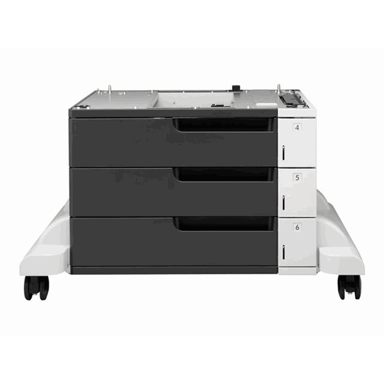 LaserJet 3x500-sheet Feeder and Stand