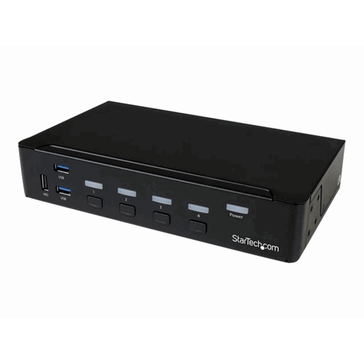4-Port DisplayPort KVM - USB 3.0 - 4K 4-Port DisplayPort KVM - USB 3.0 - 4K