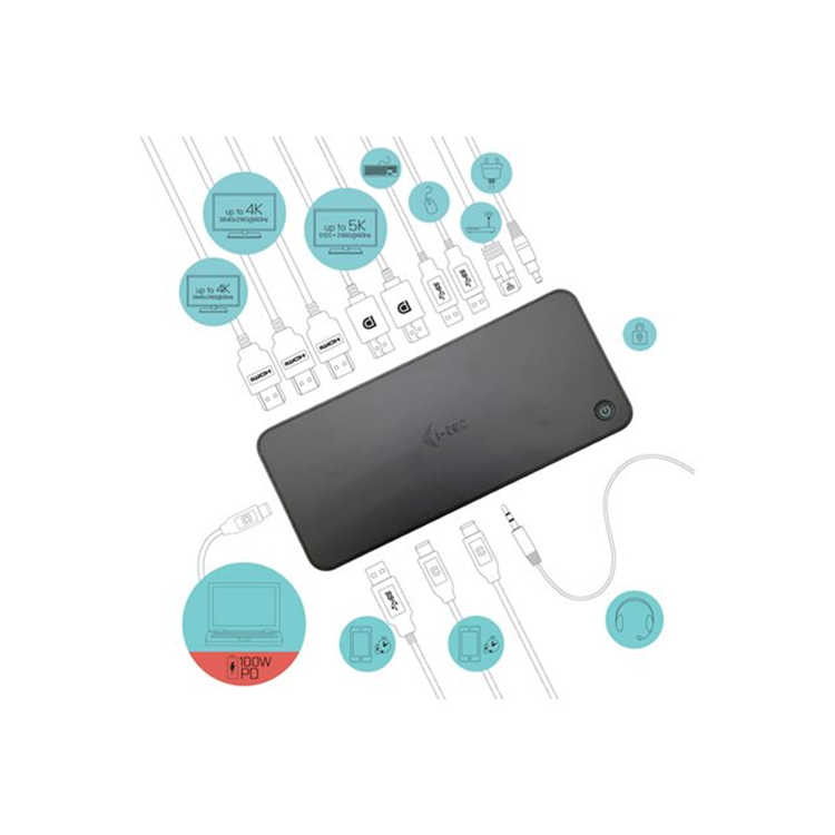 i-tec USB 3.0 / USB-C / Thunderbolt 3x 4