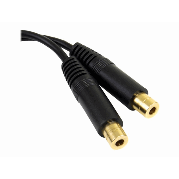 6" PC SPEAKER "Y" SPLITTER CABL 1X35MM M 6" PC SPEAKER "Y" SPLITTER CABL 1X35MM M