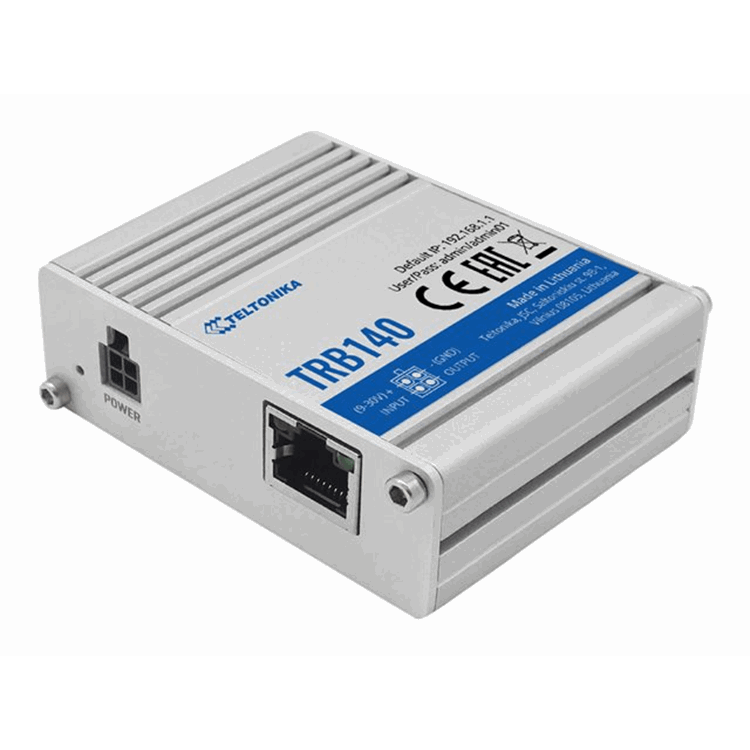 TELTONIKA TRB140 LTE/4G IND Gateway TELTONIKA TRB140 LTE/4G IND Gateway
