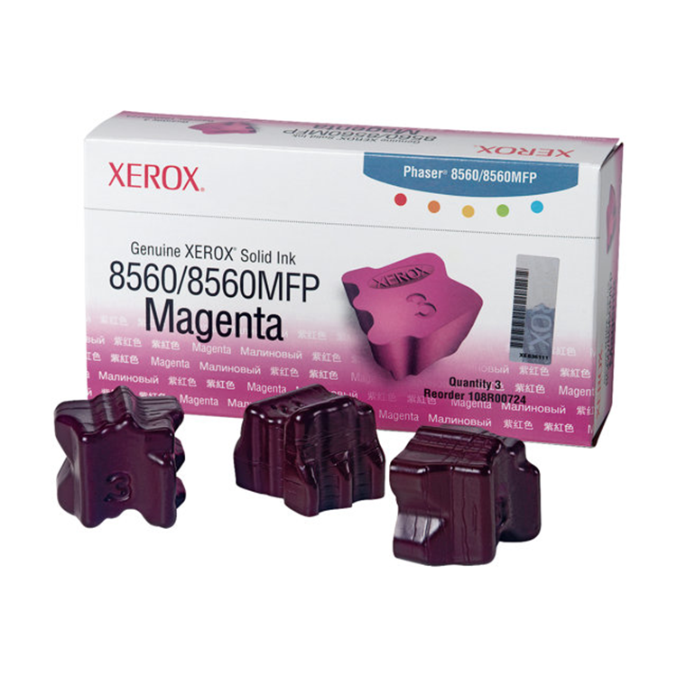SOLID INK MAGENTA (3 STICKS) F/ PHASER 8 SOLID INK MAGENTA (3 STICKS) F/ PHASER 8