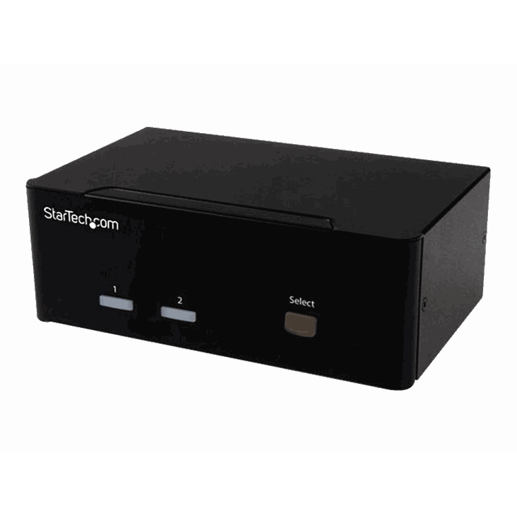 2-port KVM Switch w/ Dual VGA - USB 2.0 2-port KVM Switch w/ Dual VGA - USB 2.0