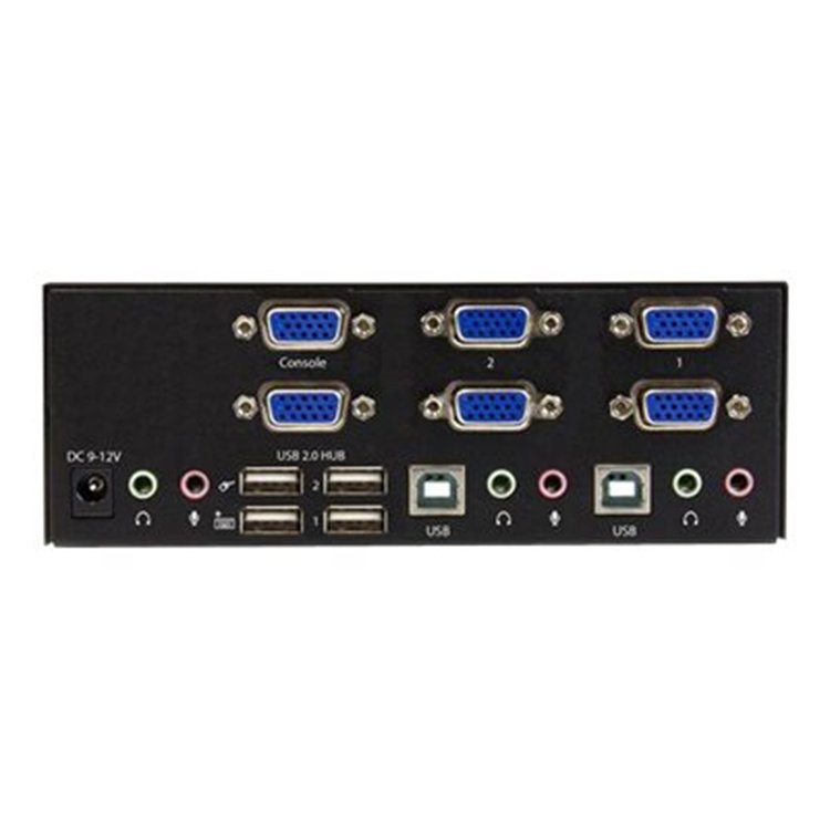 2-port KVM Switch w/ Dual VGA - USB 2.0 2-port KVM Switch w/ Dual VGA - USB 2.0