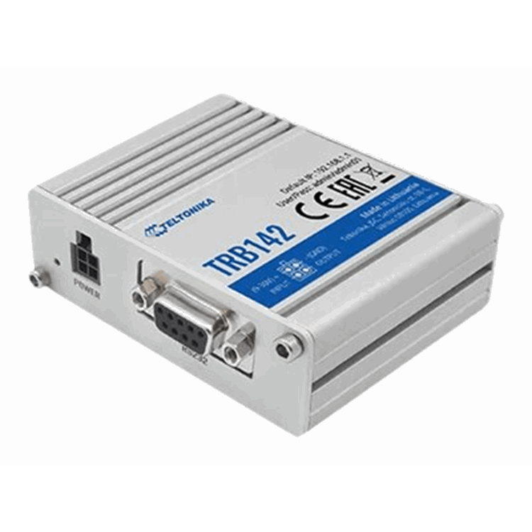 TELTONIKA TRB142 LTE/4G IND Gateway TELTONIKA TRB142 LTE/4G IND Gateway
