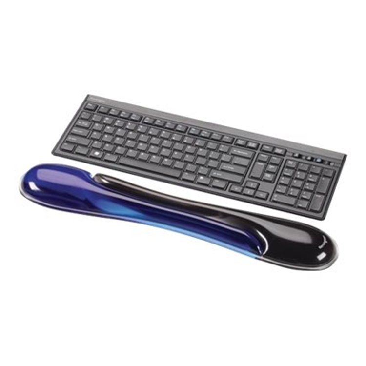 Duo Gel Keyboard Wrist Rest Wave - Blue/Smoke Duo Gel Keyboard Wrist Rest Wave - Blue/Smoke