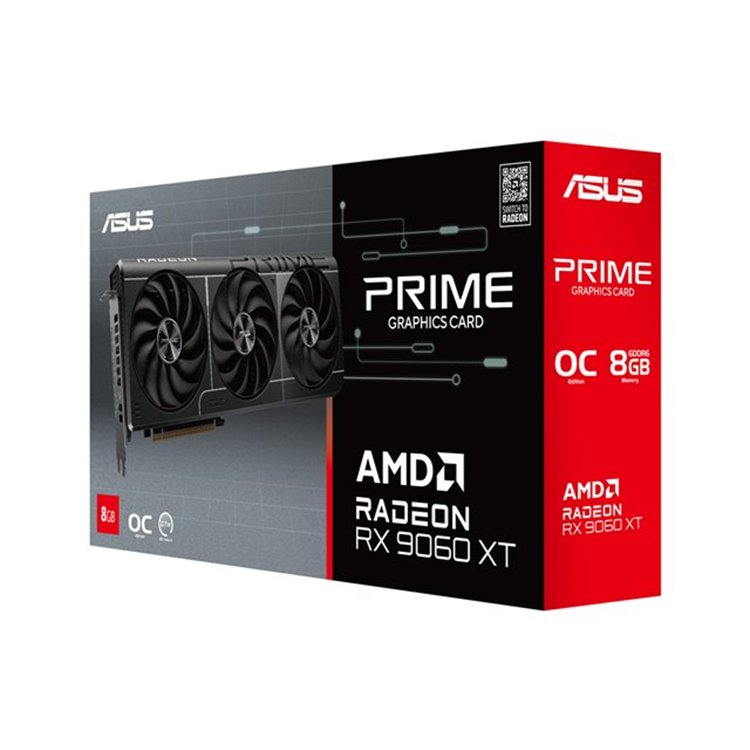 ASUS Prime Radeon RX 9060 XT OC Edition ASUS Prime Radeon RX 9060 XT OC Edition
