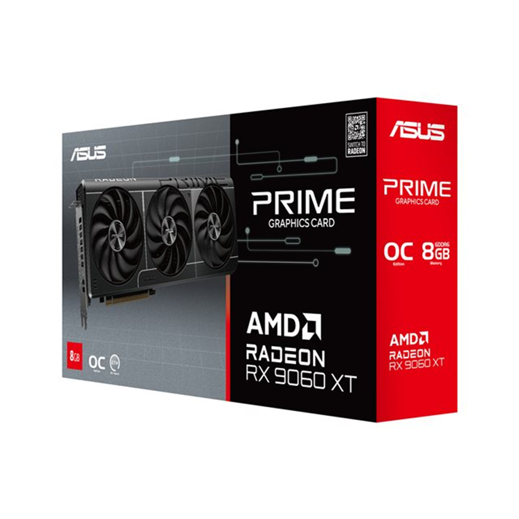 ASUS Prime Radeon RX 9060 XT OC Edition ASUS Prime Radeon RX 9060 XT OC Edition