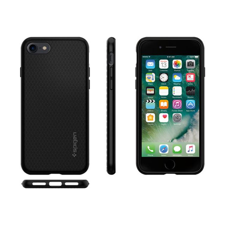 Spigen iPh SE 2020/8/7 Liquid Air Black Spigen iPh SE 2020/8/7 Liquid Air Black