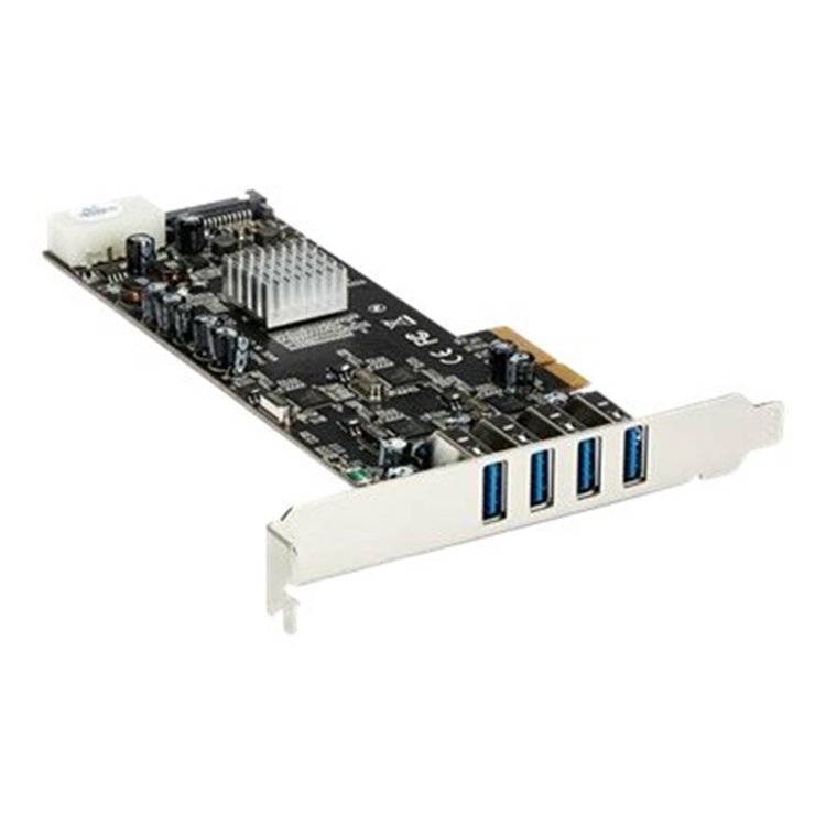 4 Port Quad Bus PCIe USB 3.0 Adapter Car 4 Port Quad Bus PCIe USB 3.0 Adapter Car