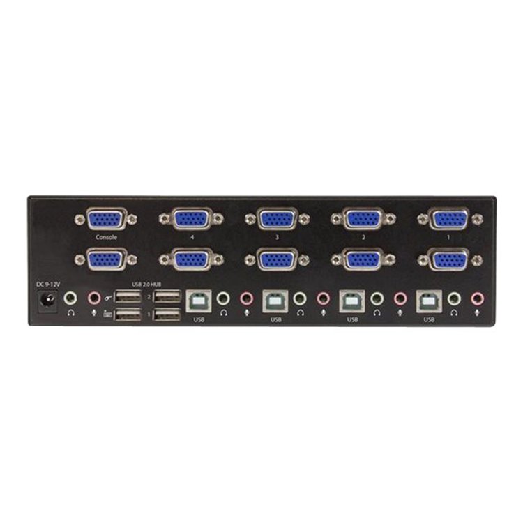 4-port KVM Switch w/ Dual VGA - USB 2.0 4-port KVM Switch w/ Dual VGA - USB 2.0